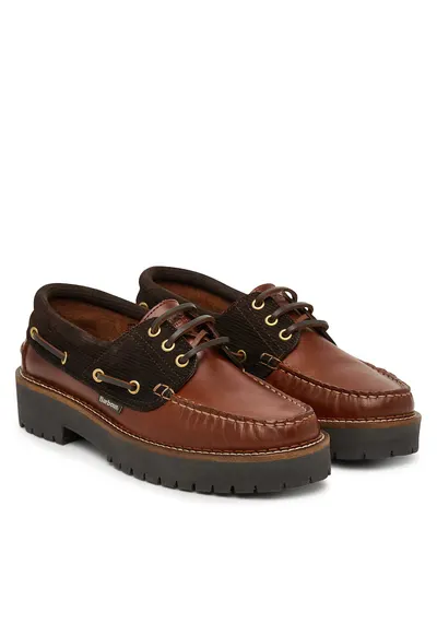 Mocasini dama - piele naturala - maro - talpa groasa