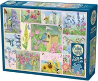Puzzle Cobble Hill din 500 de piese - Poveste de vară în grădină