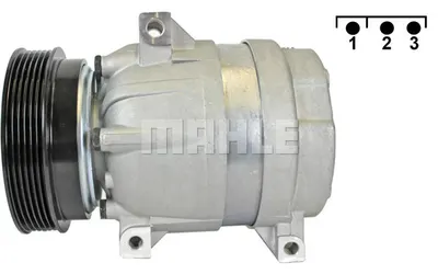 Compresor clima auto aer conditionat potrivit RENAULT MEGANE I, MEGANE I CLASSIC, MEGANE I COACH, MEGANE II, MEGANE SCENIC, SCENIC I 1.4 1.6 1.6LPG 01.96-02.08