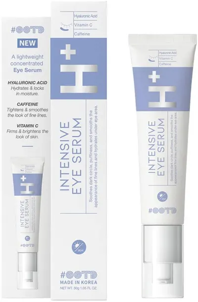 OOTD Ser iluminator pentru ochi cu acid hialuronic H+, 30 g
