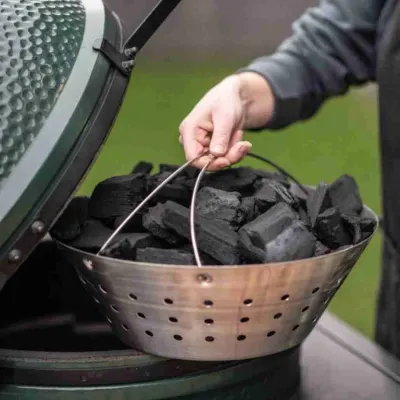 Bol metalic pentru foc - BigGreenEgg M
