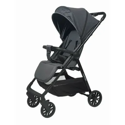 Carucior sport, FreeON, Velo, 5.3 Kg, De la nastere pana la 22 kg, Cu copertina mare, Grey