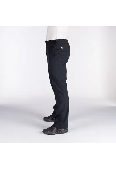Men's softshell ski pants GINEMON - Negru