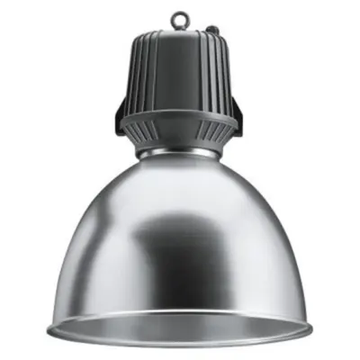 Lampa Suspendata pentru Hala - With Lamp - Standard Optic - Open Optic - 400w Me 1kv E40 230v-50hz-Ip23 Optics Compartment-Ip65 Accessories Compartment-Class I-Graphite Grey
