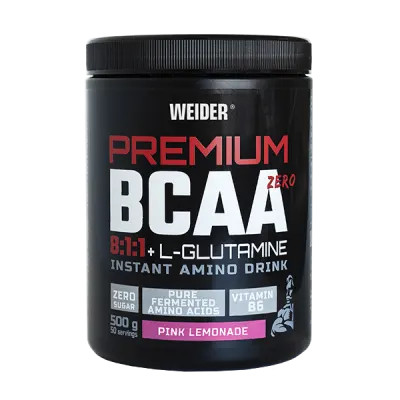 Aminoacizi Weider BCAA 8:1:1 Glutamine, 500g, Pink Limonade