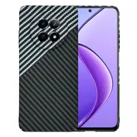 Husa pentru Realme 12x / 12, Techsuit, Carbonite FiberShell, Neagra Gri