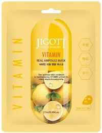 Jigott Mască de față folie Vitamin, 27 ml