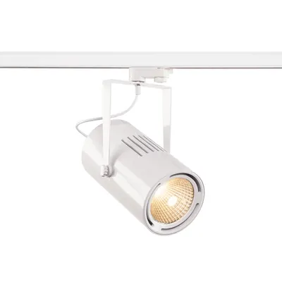 Iluminat decorativ pe sina, Traseele EURO SPOT TRACK, alb 3000K, 12 °, inclusiv. adaptor 3 circuite