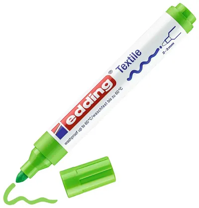 Marker textil Edding 4500 - Verde deschis