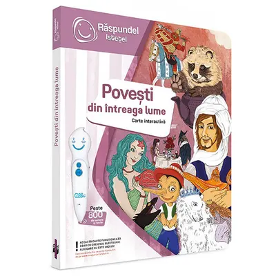 Carte interactiva, Raspundel Istetel, Povesti din intreaga lume