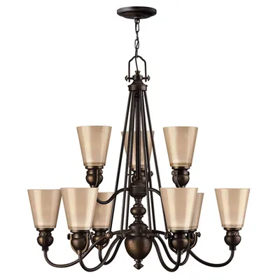 Corp de iluminat suspendat, lustra Mayflower 9 Light Chandelier