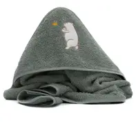 Prosop brodat Bear green 75x75 cm Fillikid