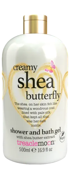 Gel de dus Creamy Shea Butterfly, 500ml, Treaclemoon