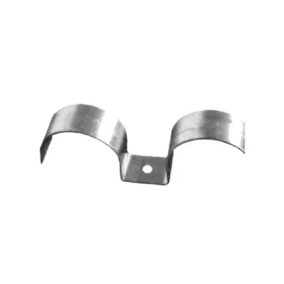 Suport fix pentru Tevi Cabluri, Banda 20 x 1.5mm, Suport Dublu, D 35, D Teava 34-35