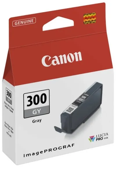 Cartuș de cerneală Canon PFI-300, pentru imagePROGRAF PRO-300, Grey