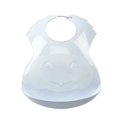 Baveta din plastic Thermobaby - Baby Blue 643C