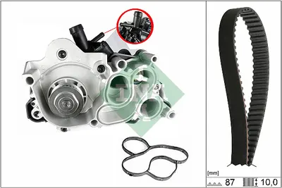 Pompa Apa Potrivit Audi A1, A3, A4 B9, Q2, Q3; Seat Alhambra, Ateca, Ibiza Iv, Ibiza Iv Sc, Ibiza Iv St, Leon, Leon Sc, Leon St, Leon St Kombi, Tarraco; Skoda Fabia Iii 1.0-1.6 04.11