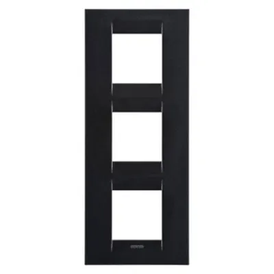 Placa ornament CProiector HORUS GEO International - IN PAINTED TECHNOPOLYMER - 2+2+2 modul VERTICAL - SLATE - CProiector HORUS