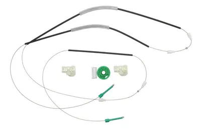 Set reparatie macara geam spate stanga potrivit AUDI A4 B5 1994-2001 - (set)