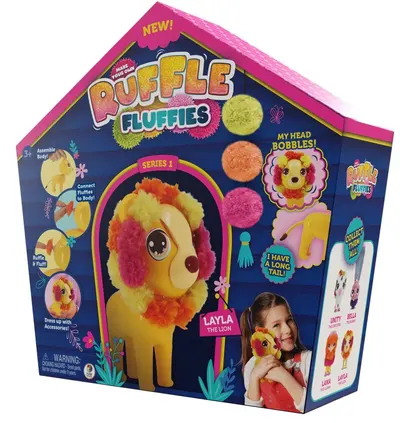 Set creativ Ruffle Fluffies - Leuț pentru decorare