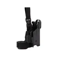 Toc pistol SIG SAUER SP2022 GHOST 5.2 Level 3 + prindere TL6 picior - STÂNGA