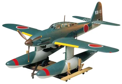 Model asamblabil Tamiya Militari: Avioane - Avion japonez Aichi M6A1 Seiran, 1 figură