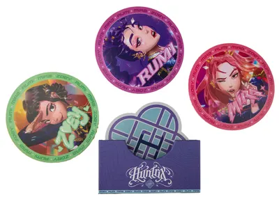 Set de suporturi pentru pahare Cinereplicas KPop Demon Hunters - Huntr/x