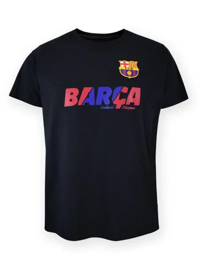 Maglietta nera da adulto dell'FC Barcelona