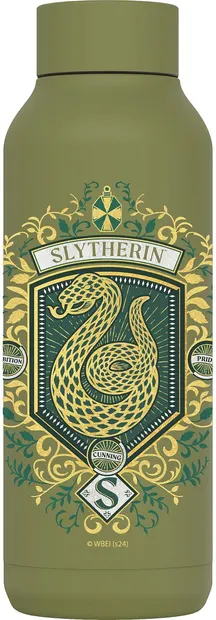 Sticlă termică Quokka Warner - Harry Potter, Slytherin, 510 ml