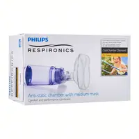 Camera de inhalare Optichamber Diamond Philips Respironics cu masca pentru copii 1 - 5 ani