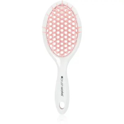 Brushworks Travel Blow Dry Brush perie cu ventilatie 1 buc