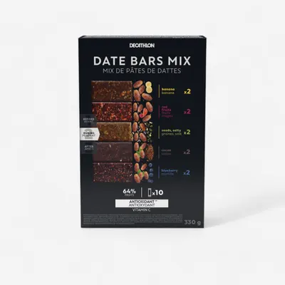 Mix Batoane energizante cu curmale 10 batoane
