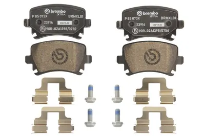 Set placute frana spate Brembo XTRA Line P 85 073X Audi, VW, Skoda, Seat