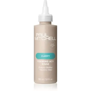 Paul Mitchell Clarify Foaming ACV Rince gel exfoliant delicat pentru păr