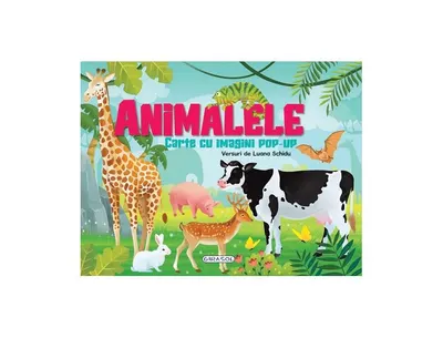 Animalele - carte cu imagini pop-up - Hardcover - ***