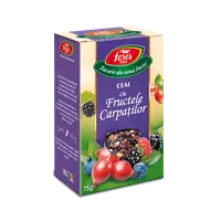 Ceai Fructele Carpatilor, 75g, Fares