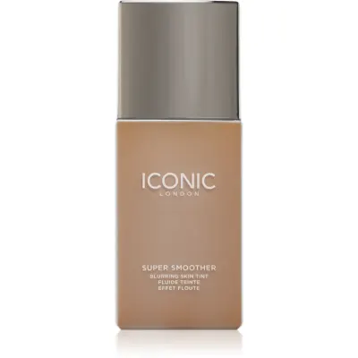 ICONIC London Super Smoother Blurring Skin Tint machiaj ușor de hidratare culoare Warm Tan 30 ml