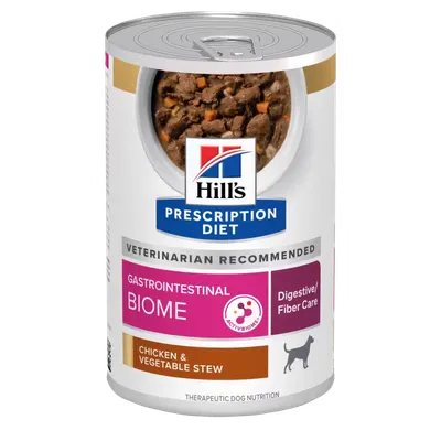 Hill's Prescription Diet Canine GI Biome Chicken & Vegetables Stew, 354 g