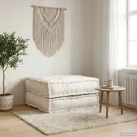 vidaXL Unitatea de sofa modulară crem 70x70x36 țesătură