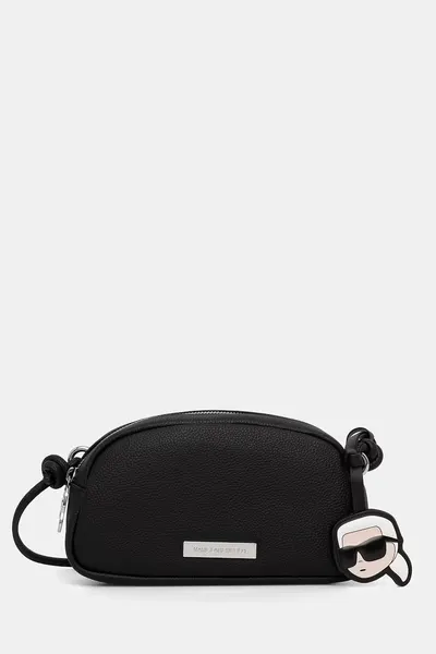 Karl Lagerfeld geantă crossbody pentru femei cu imitație de piele IKON