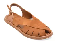 Sandale GRYXX maro, 203M919, din piele intoarsa