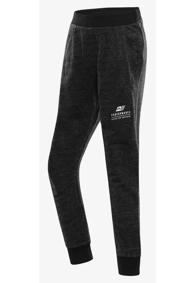 Pantaloni de trening din amestec de bumbac cu logo