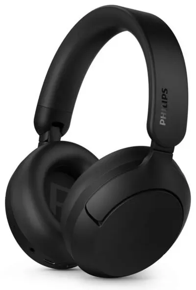 Căști wireless cu microfon Philips – TAH6000, ANC, negru