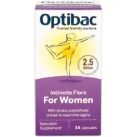 Probiotic pentru flora vaginala, Optibac | 14 capsule