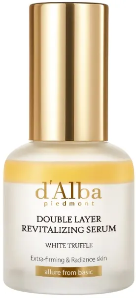 D'Alba White Truffle Ser facial revitalizant Double Layer, 30 ml