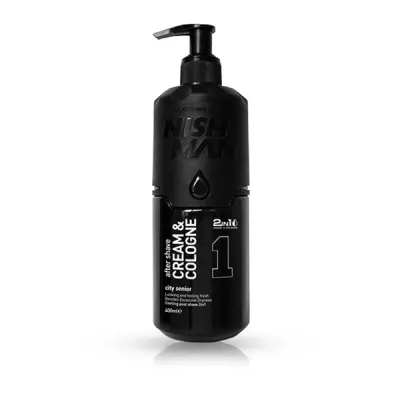 After shave crema - NISH MAN 1 400 ml