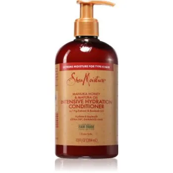 Shea Moisture Manuka Honey & Mafura Oil balsam hidratant pentru păr uscat și deteriorat