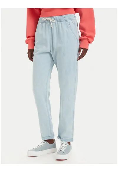 Pantaloni sport dama - Albastru - bumbac