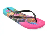 Papuci IPANEMA negri, GRAFFITI V, din pvc