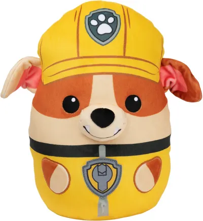 Jucărie de pluș Spin Master Paw Patrol - Rubble, 30 cm